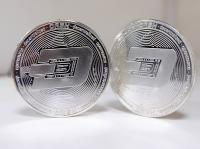 Сувенирная монета DASH - серебро