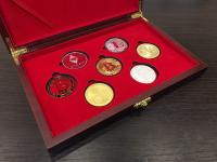 Подарочный набор на 7 монет