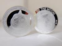 Сувенирная монета Doge - серебро