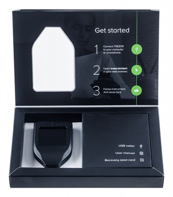 Аппаратный кошелёк Trezor Model T