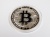 Сувенирная монета Bitcoin - серебро