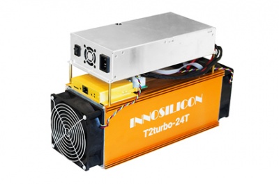 ASIC INNOSILICON Terminator 2 Turbo  (T2T) Miner 24 TH/s