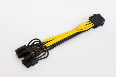 Переходник 8 pin CPU на 2x6+2 pin